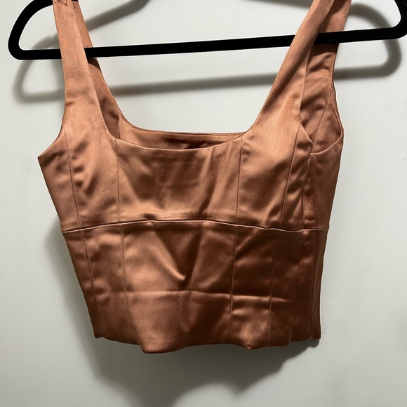 Wilfred Shine Bustier in heirloom pink - Picture 3 of 4